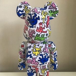Bearbrick Keith Haring Figurine